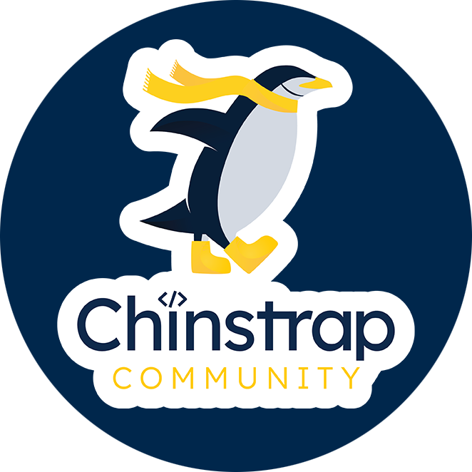 Chinstrap Community penguin logo